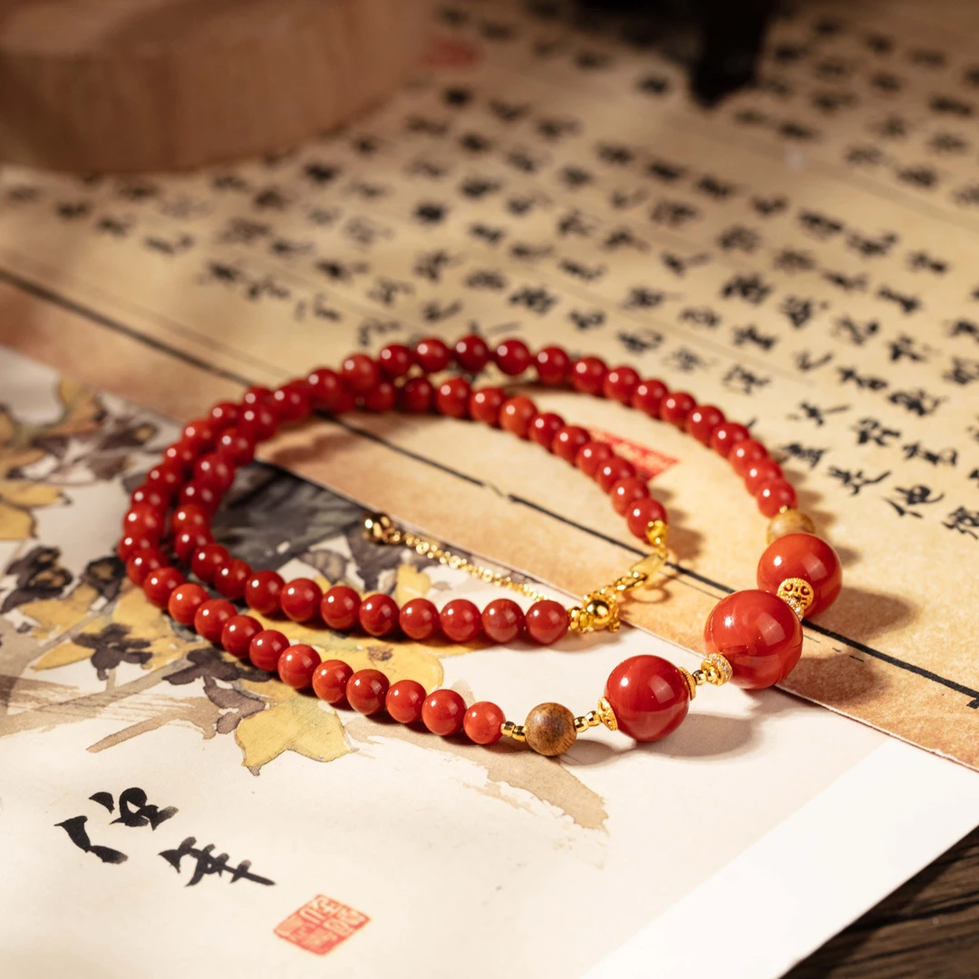 佳言珠宝【破冰专属】南红设计款项链多样性发一B010677