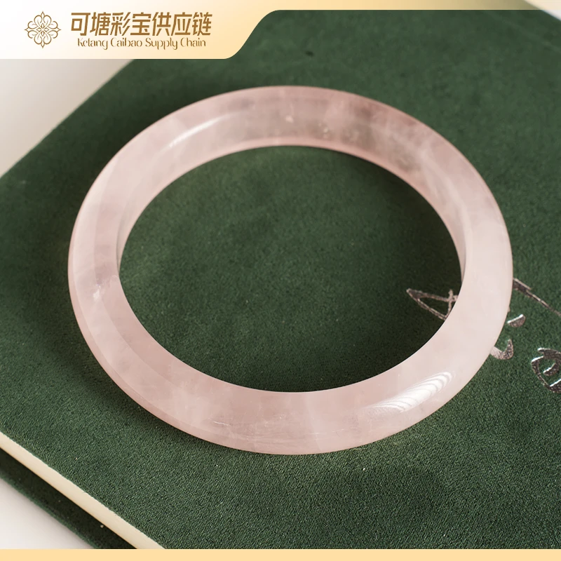 粉水晶西柚粉手镯/241223120667/52-64多样性发一件