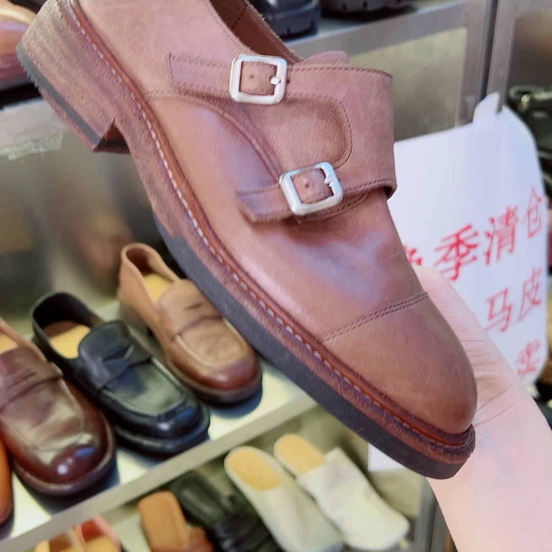 8号马皮乐福鞋双扣3637码拍下备注