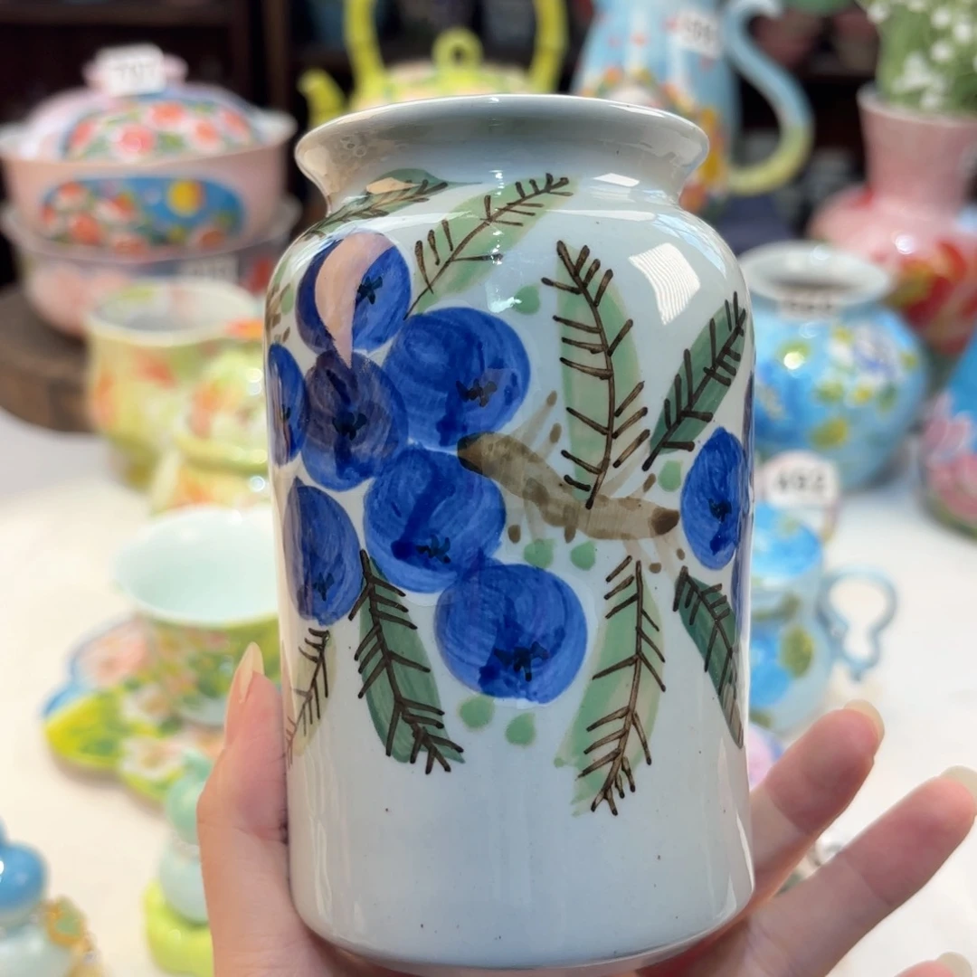 景德镇手绘高温釉下彩陶瓷茶具