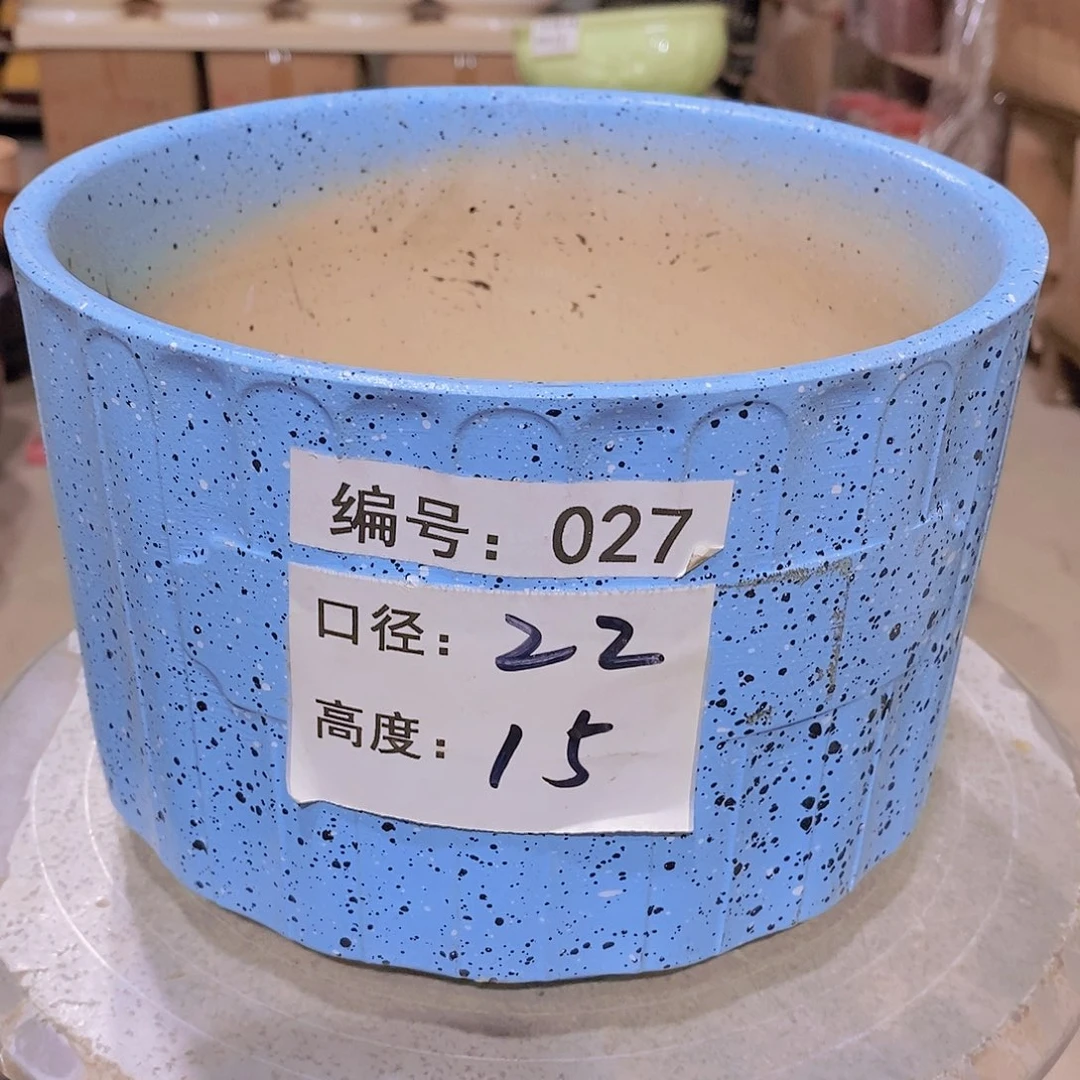 【闪购商品】陶瓷微瑕花盆-027-1个兰