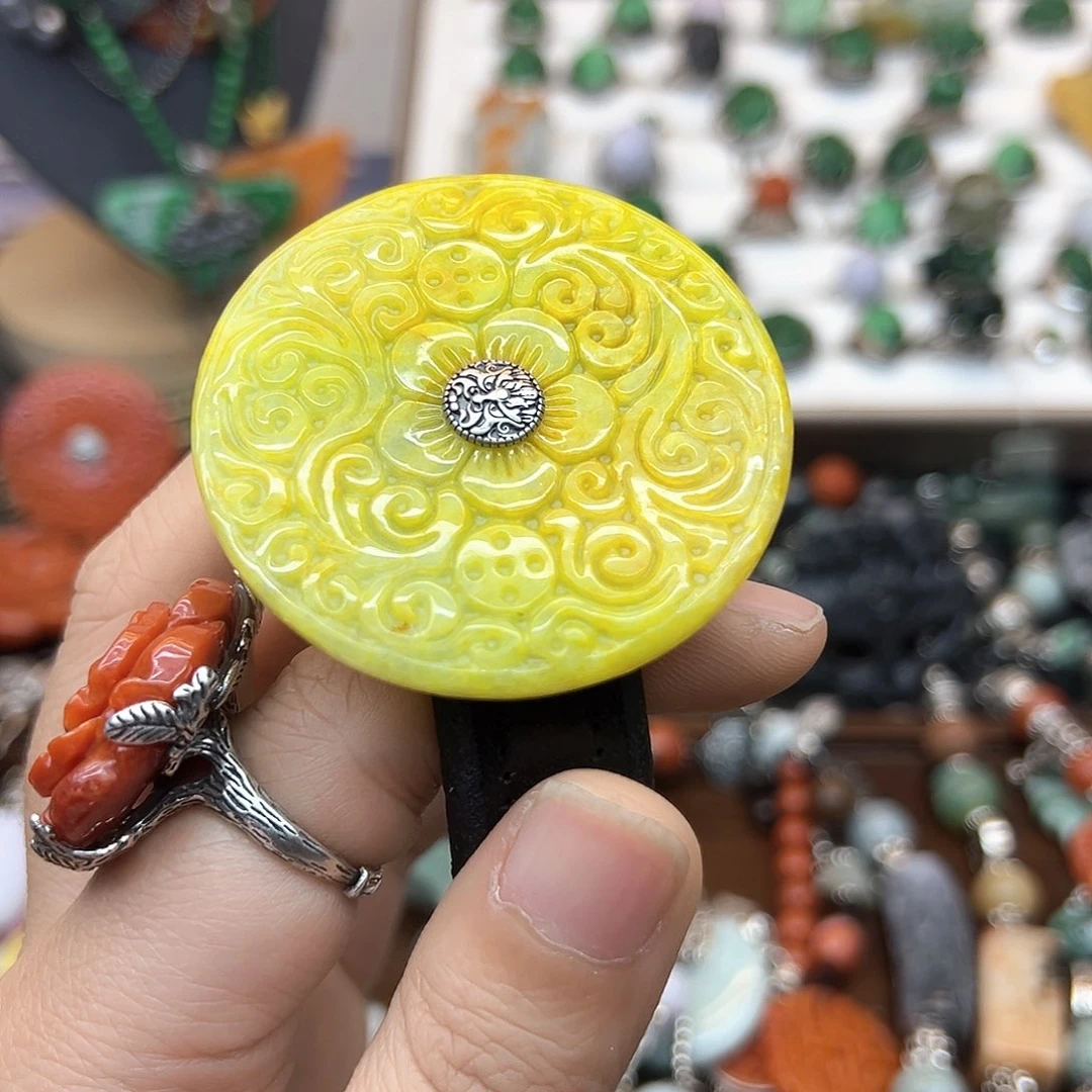 翡翠戒指未镶嵌女*