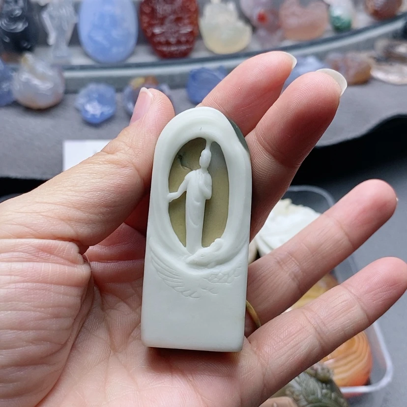 【闪购商品】未镶嵌吊坠定制石英质玉