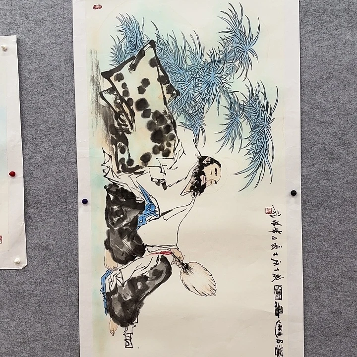 国画花鸟的故事也很