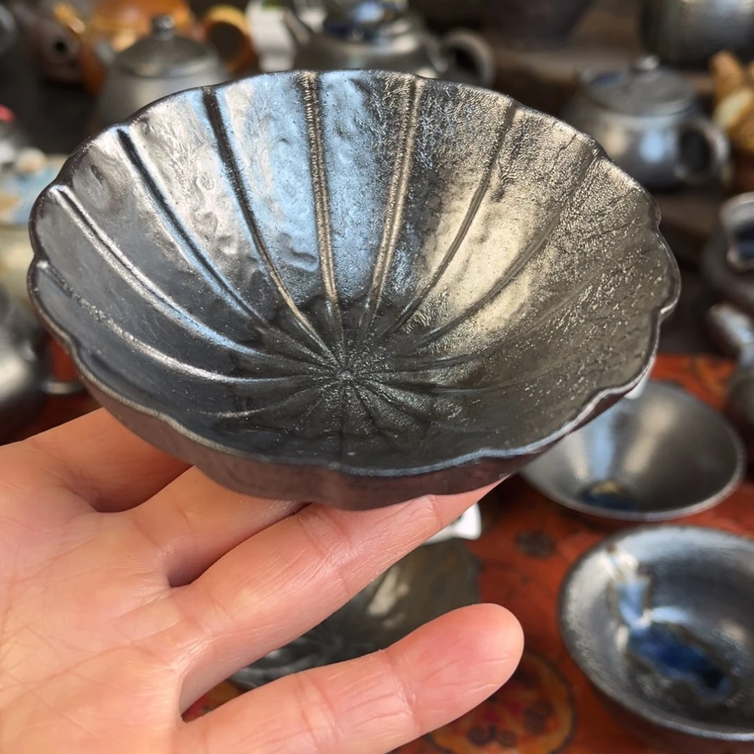 一***哥柴烧茶器主人杯杯柴烧