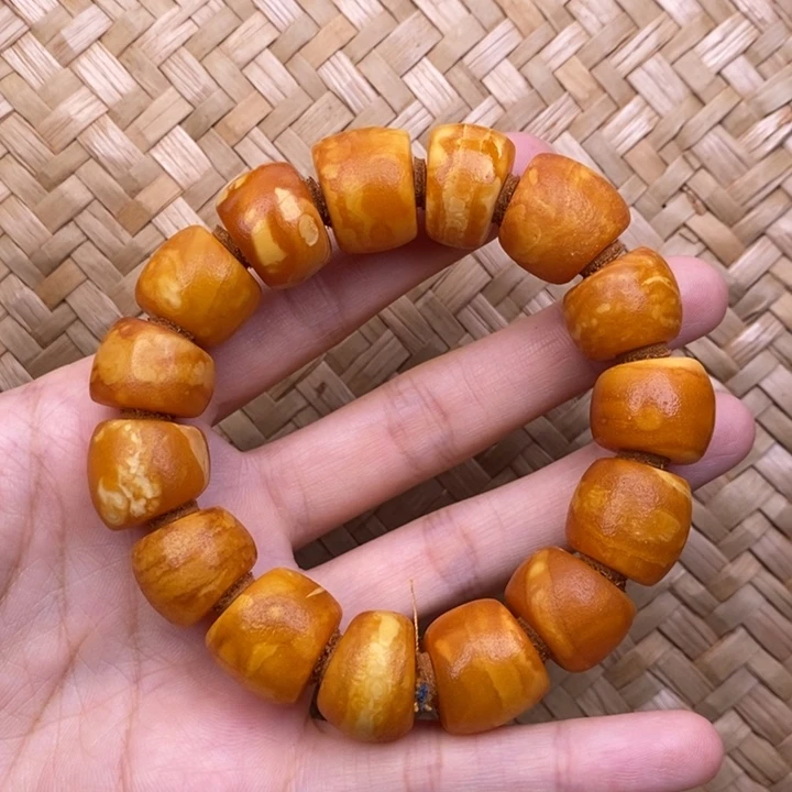 琥珀未镶嵌裸石蜜蜡M