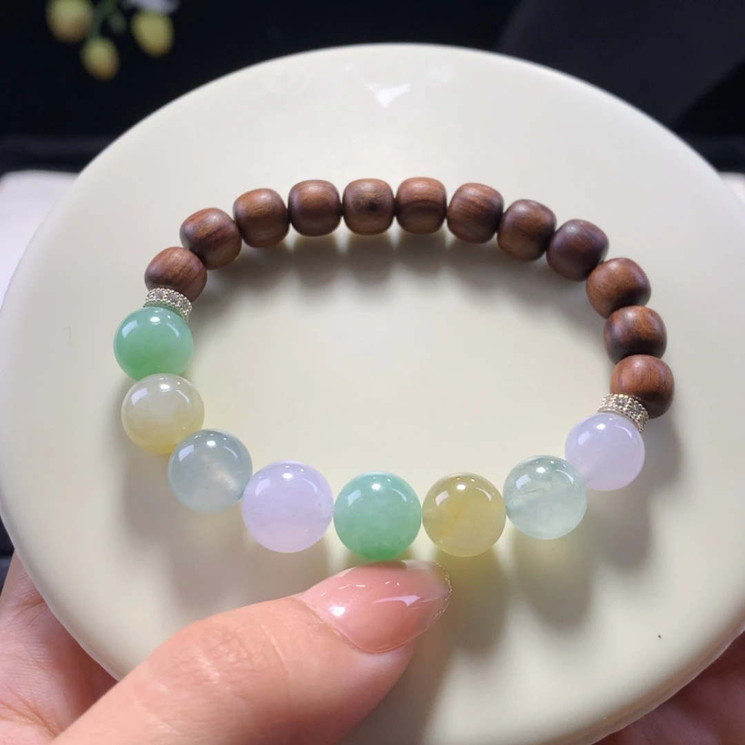翡翠未镶嵌手串卡10特价多宝
