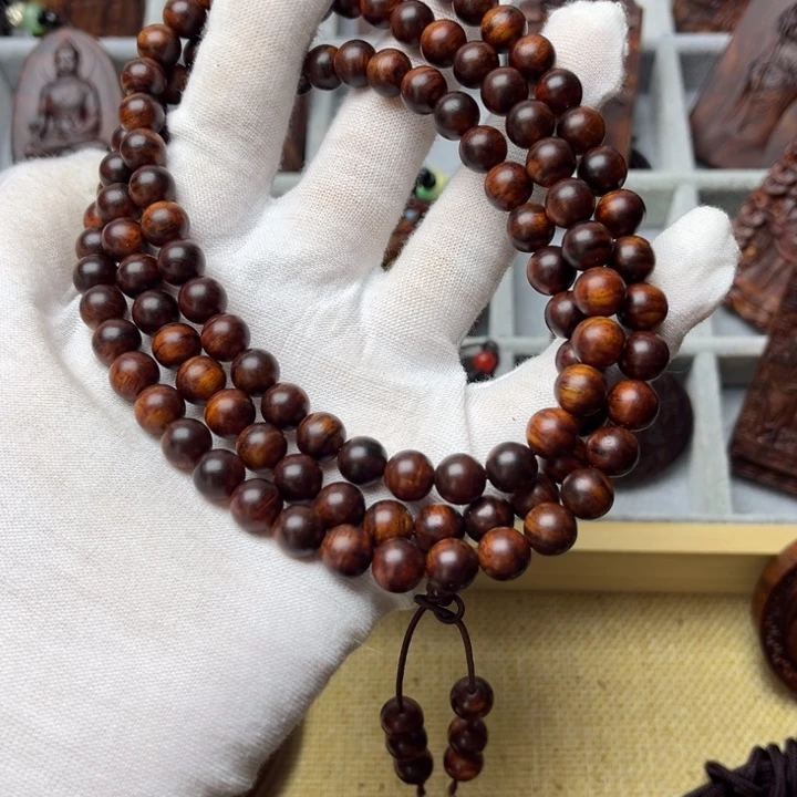 思***课黄花梨/降香黄檀手串/手链0.8