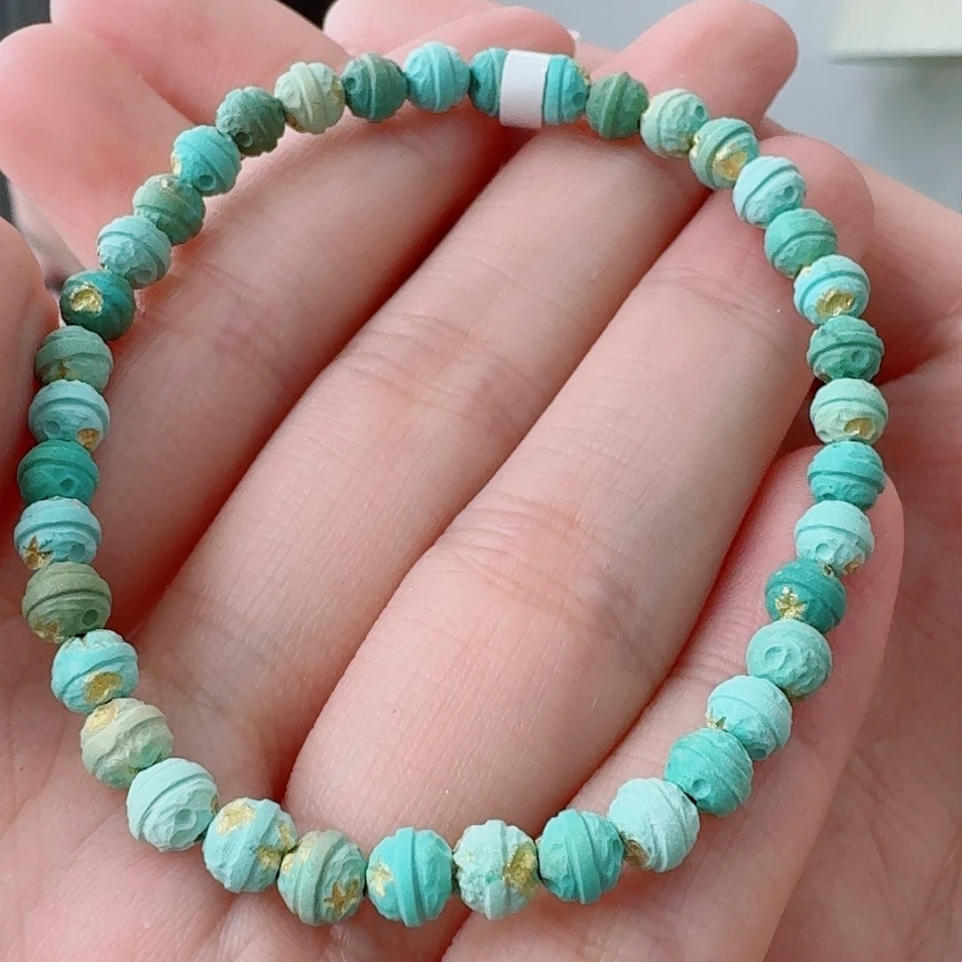 未镶嵌绿松石珠宝奇石