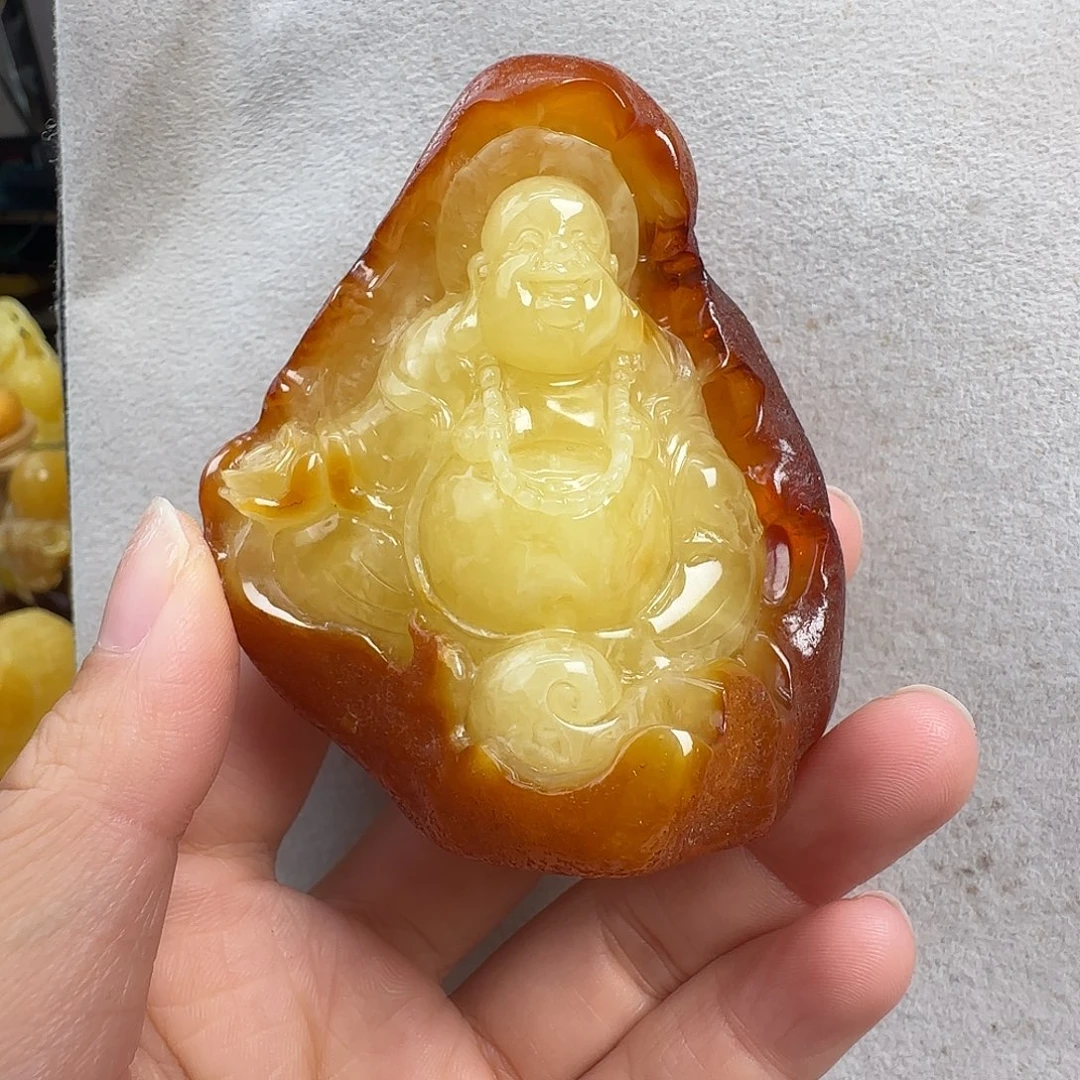 蜜蜡未镶嵌珠宝奇石