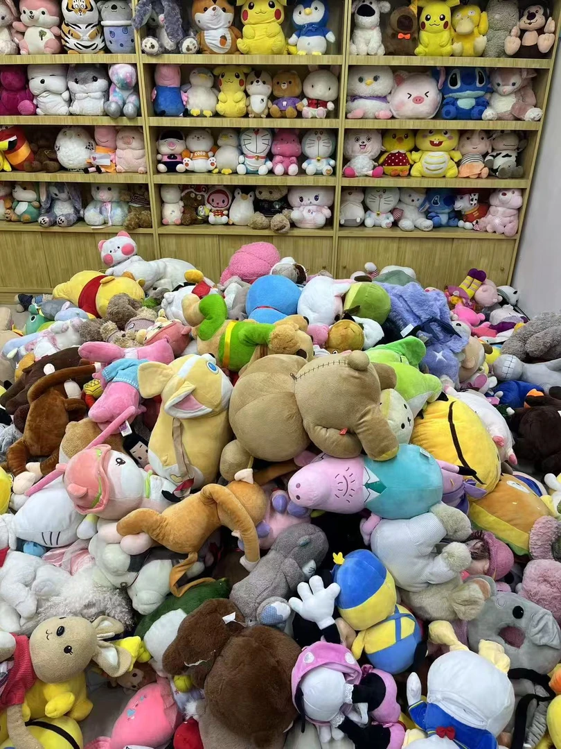 库存中古毛绒玩具毛绒公仔微瑕疵