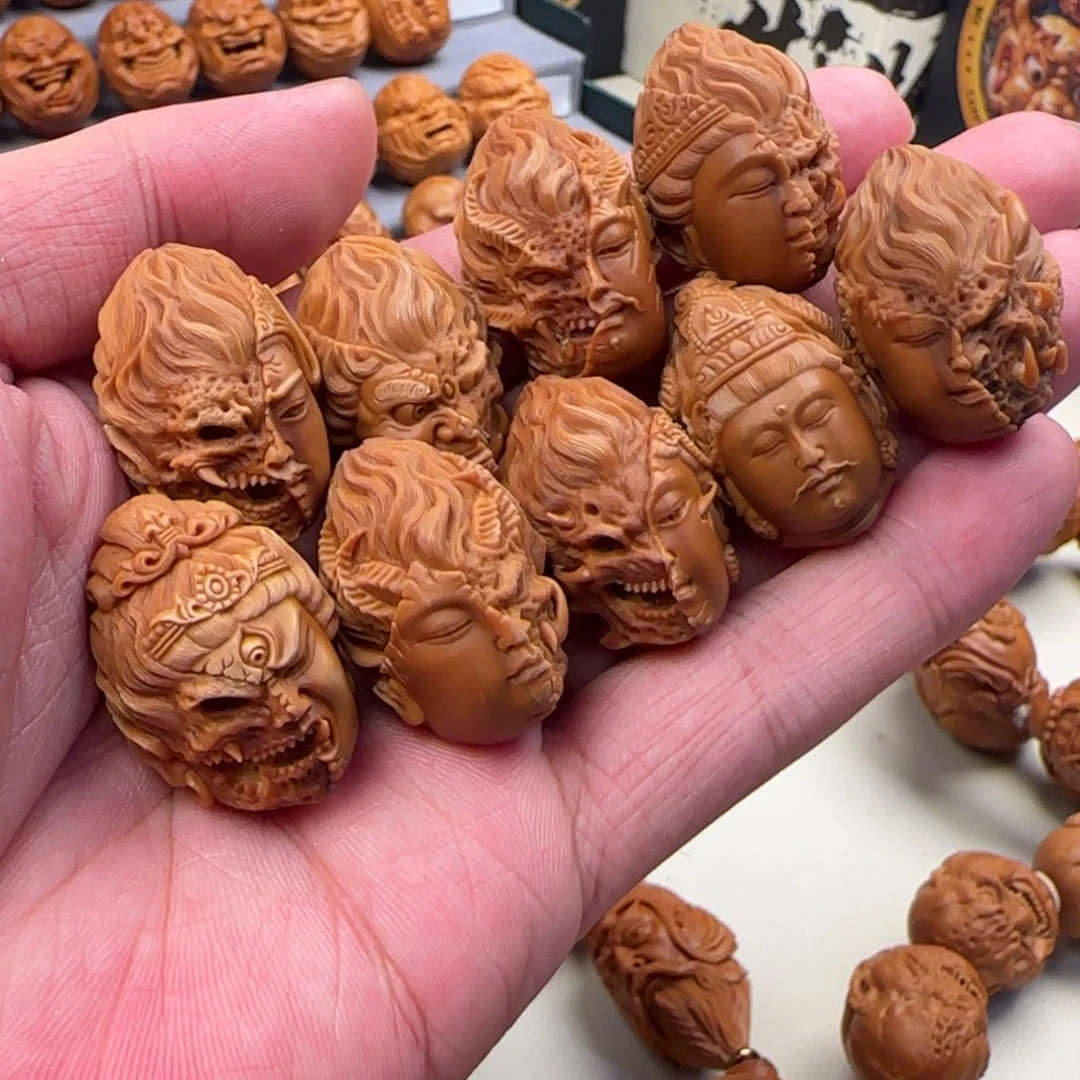 鬼***爷橄榄核手串一念之间
