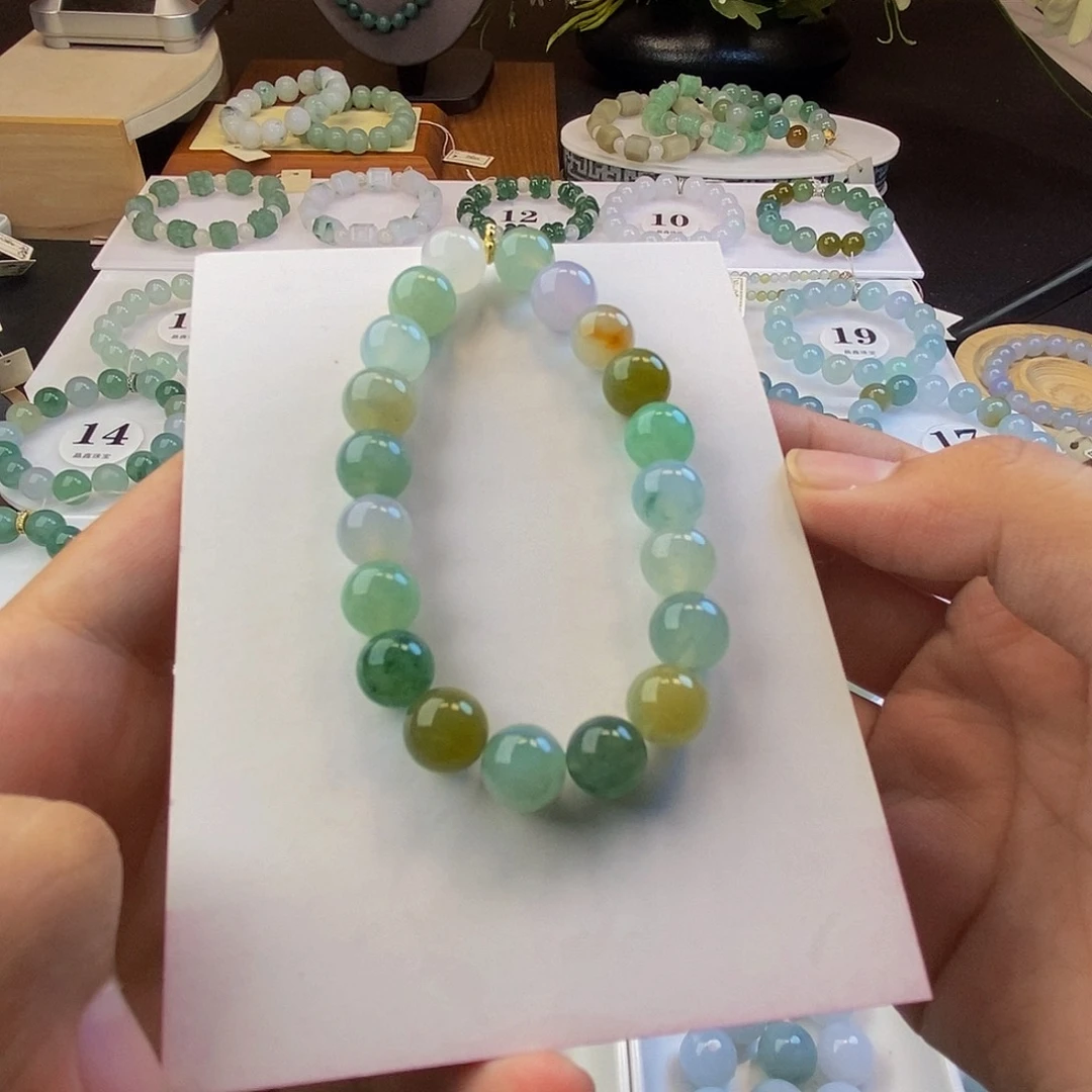 定制翡翠未镶嵌翡翠卡9