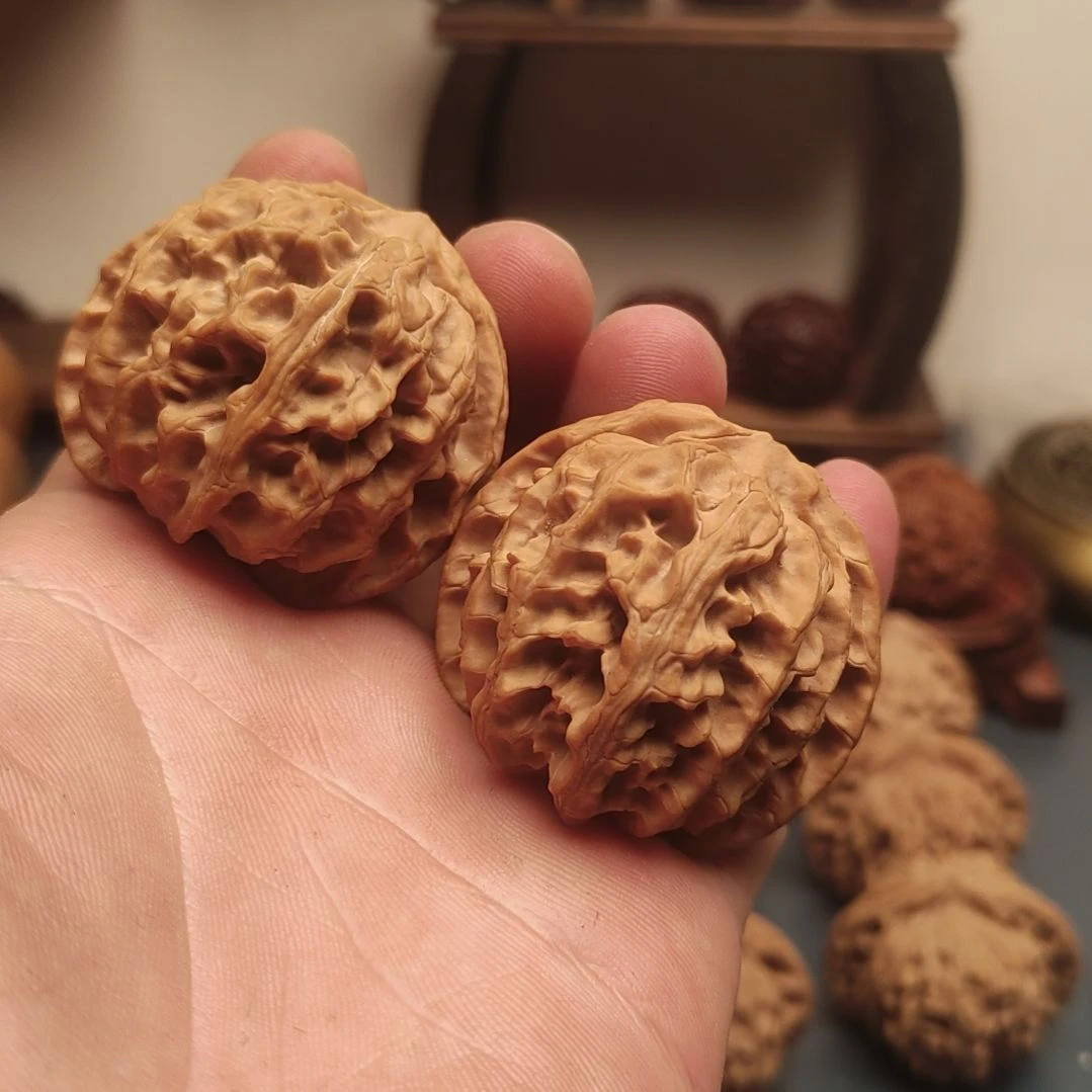 大叶紫檀（黑酸枝木类）文玩核桃四座楼苹果园