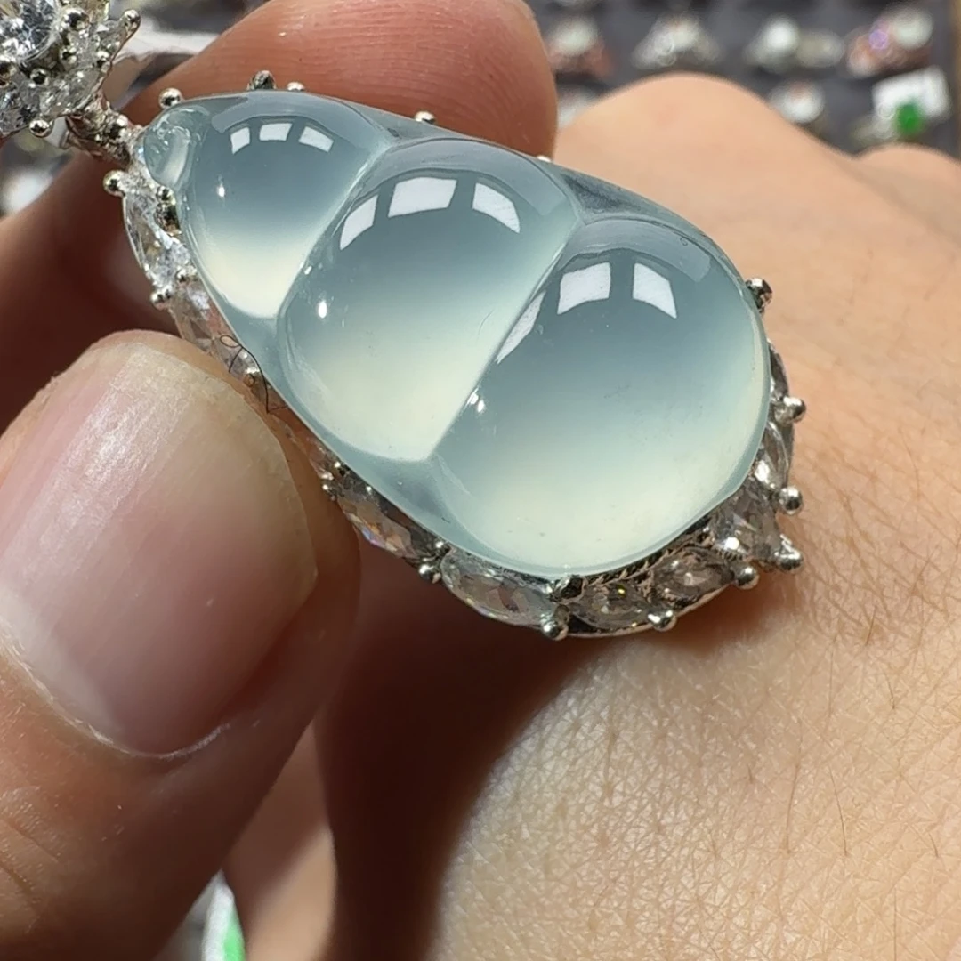 翡翠未镶嵌戒指天然缅甸翡翠A货