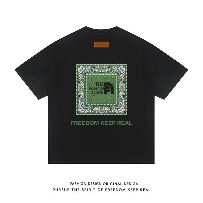 370款重磅体恤圆领打底衫短袖t恤宽松男女半袖上衣夏季潮