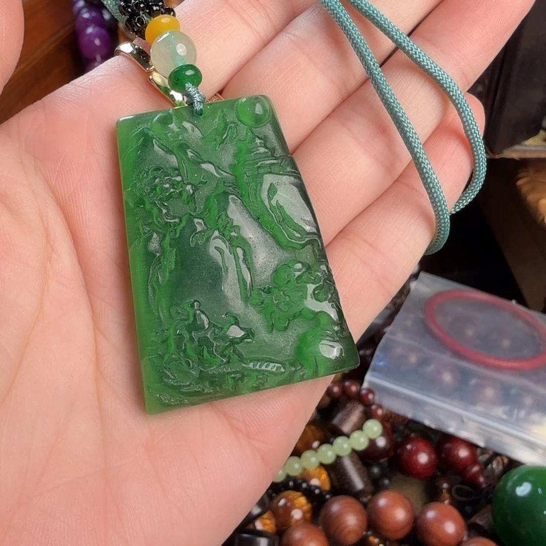 滴血莲花菩提吊坠