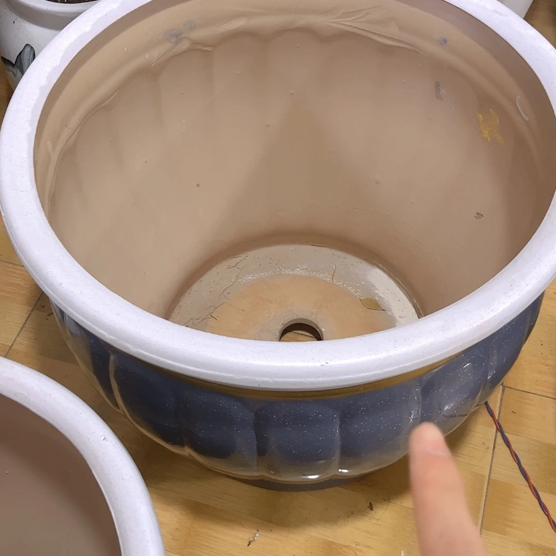 陶瓷花盆默认微瑕