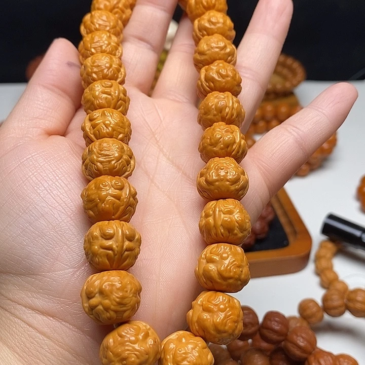 猴头核桃吊坠猴头