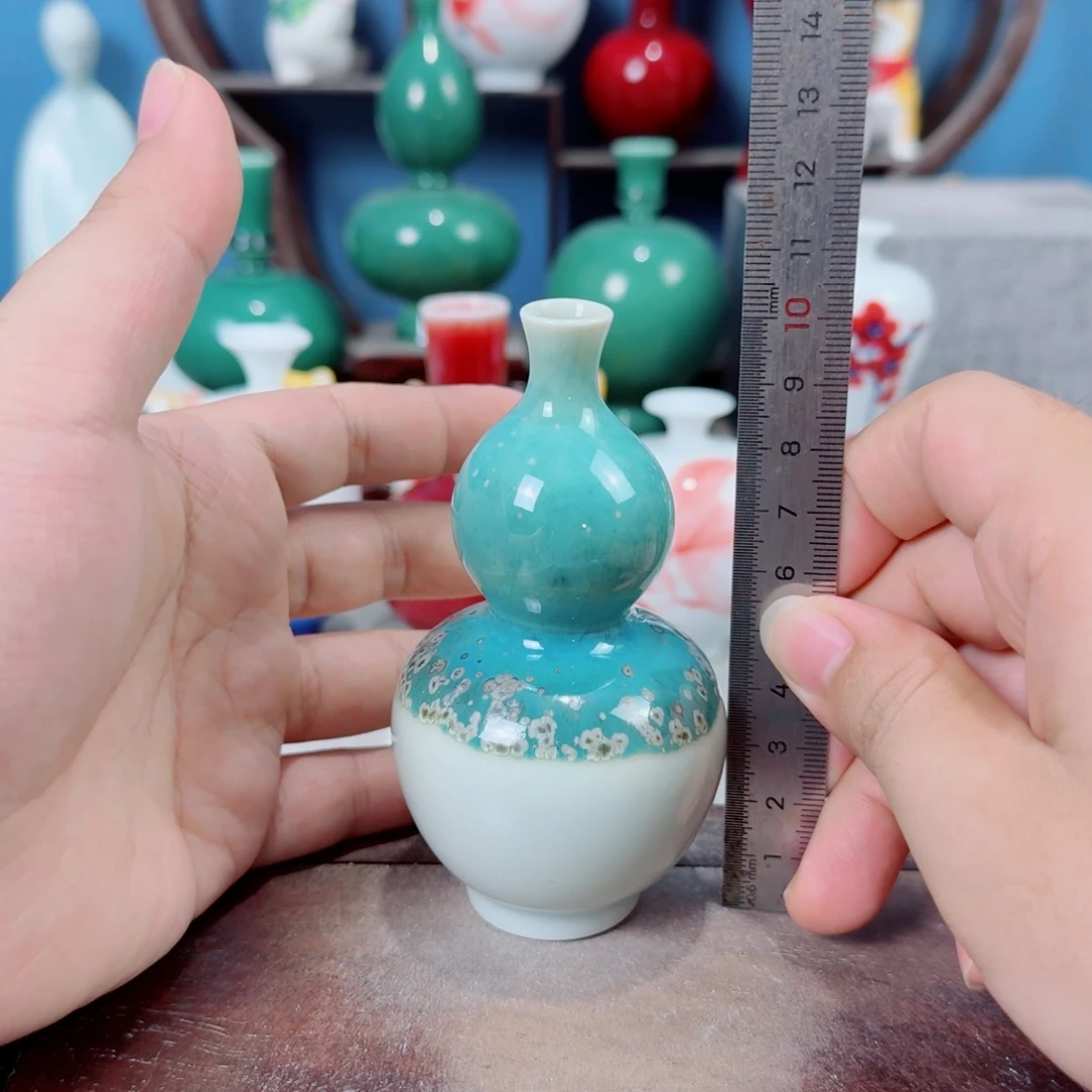 陶瓷手工小花器摆件