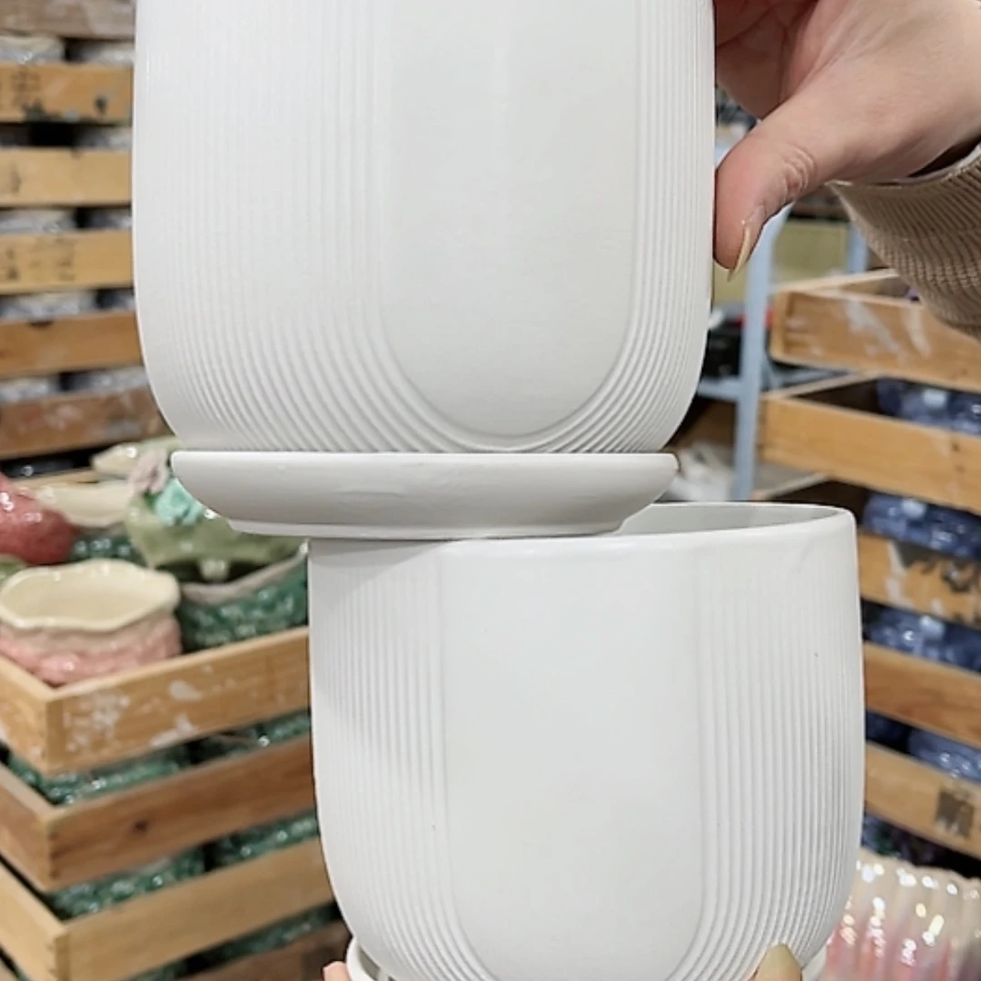 【闪购商品】陶瓷花盆