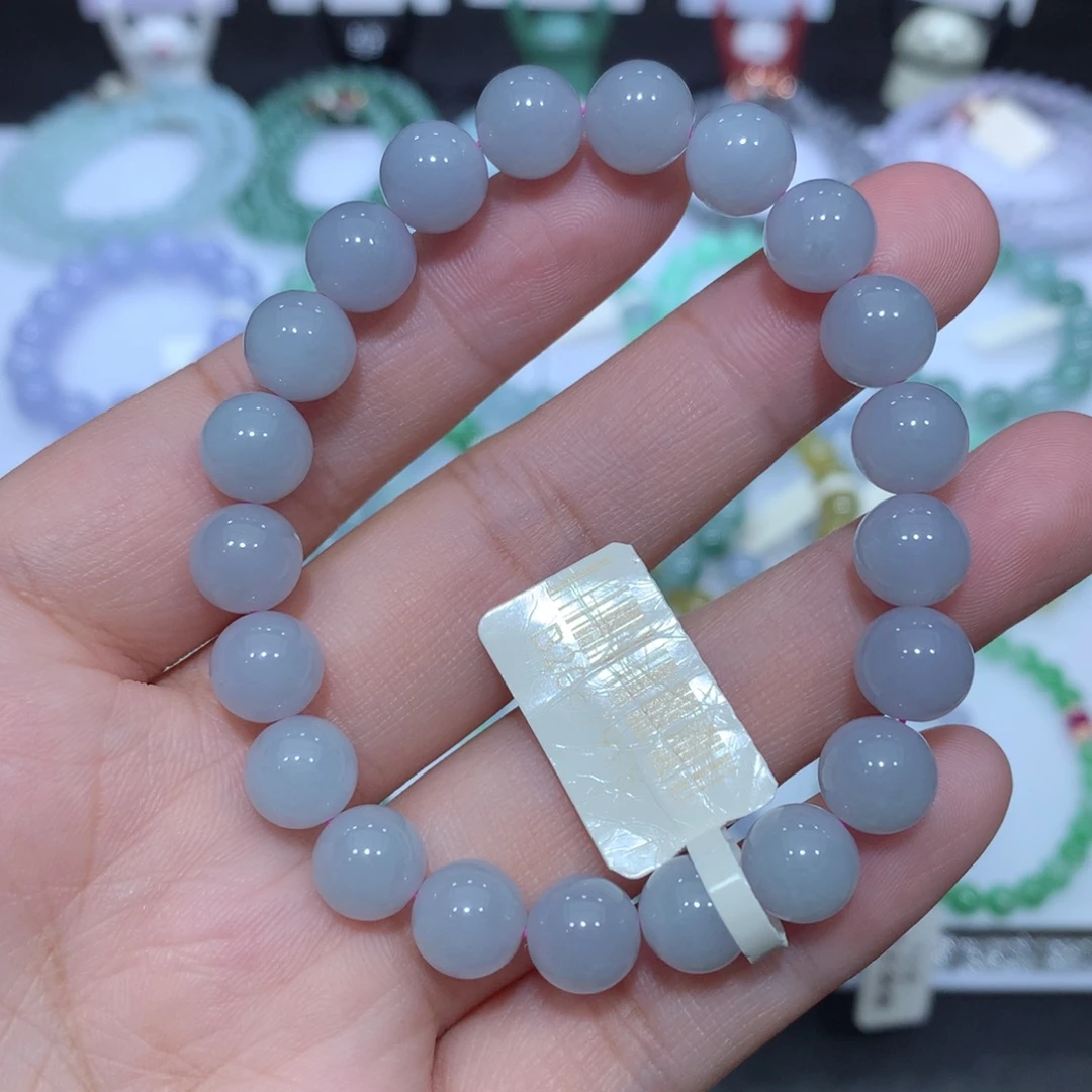 翡翠未镶嵌手串天然