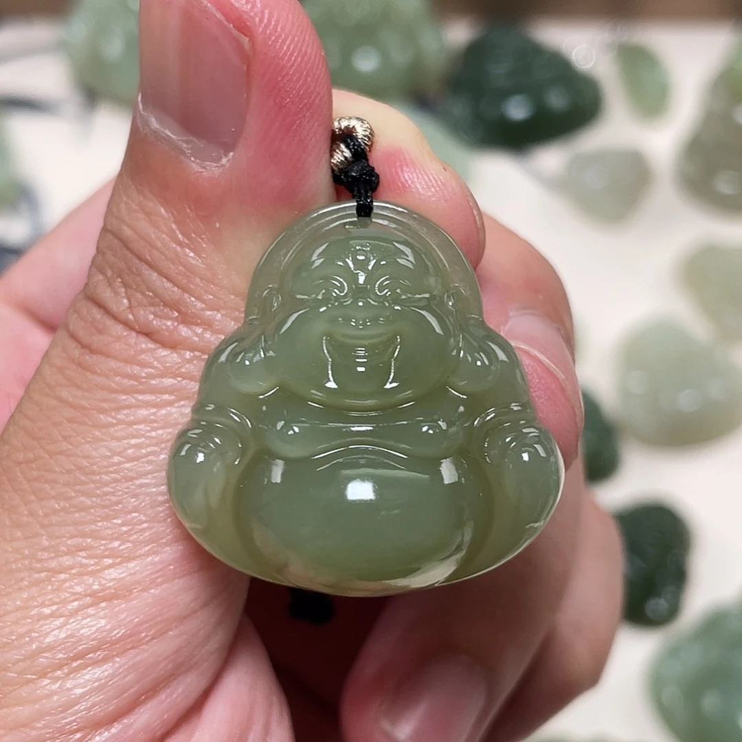 和田玉未镶嵌颈饰捡漏30