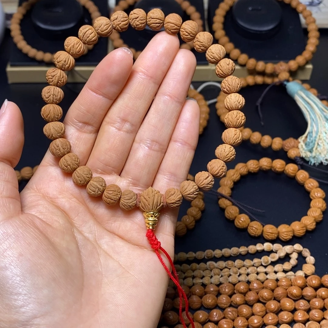 「***」手串桃核秦岭文玩桃核手持