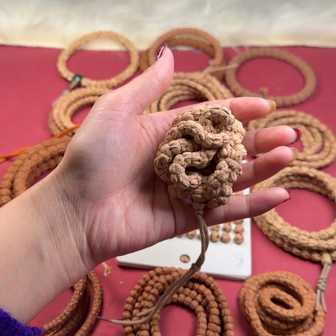 柏香籽/百香籽吊坠掌中宝108