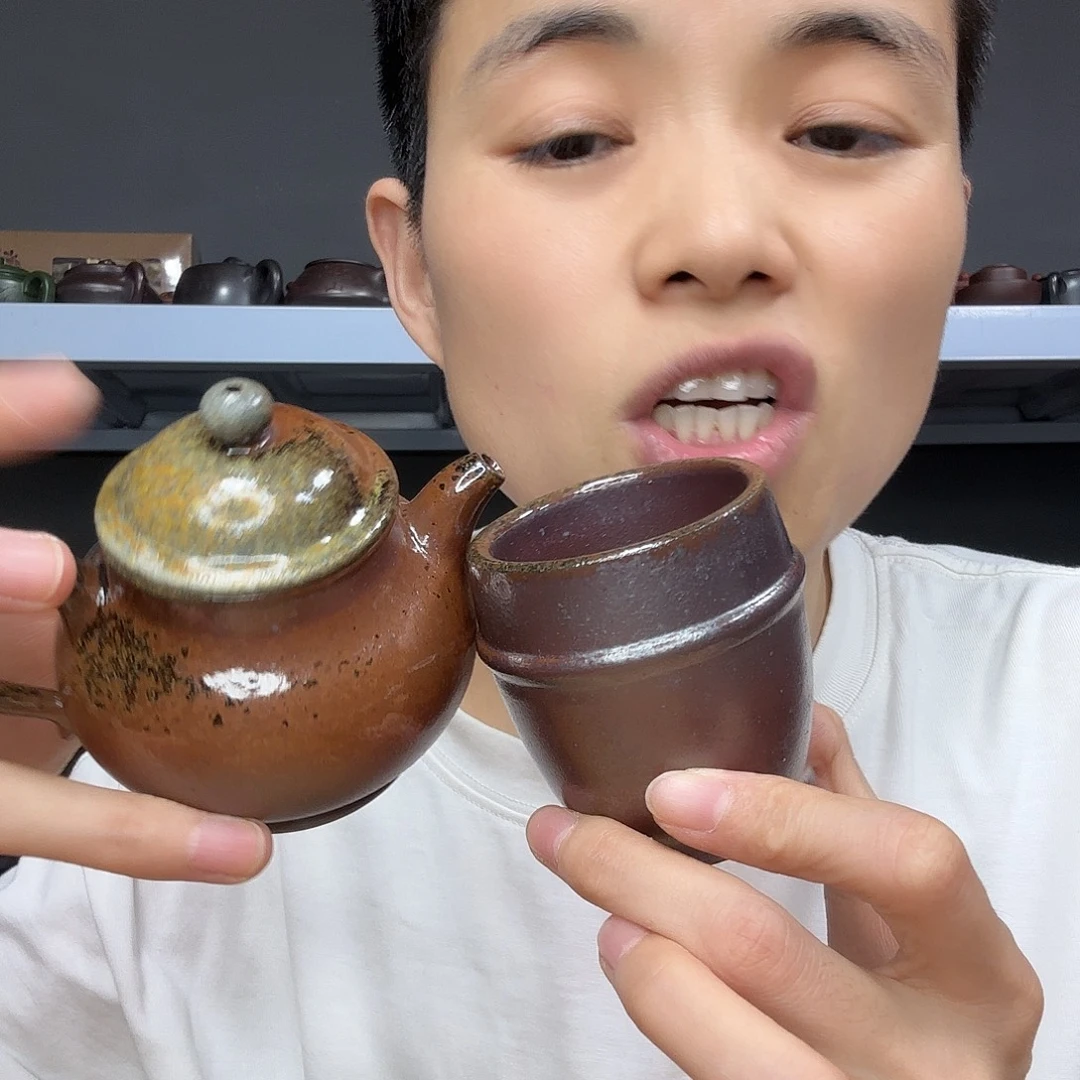 茶壶底槽青民间手艺人全手工制作