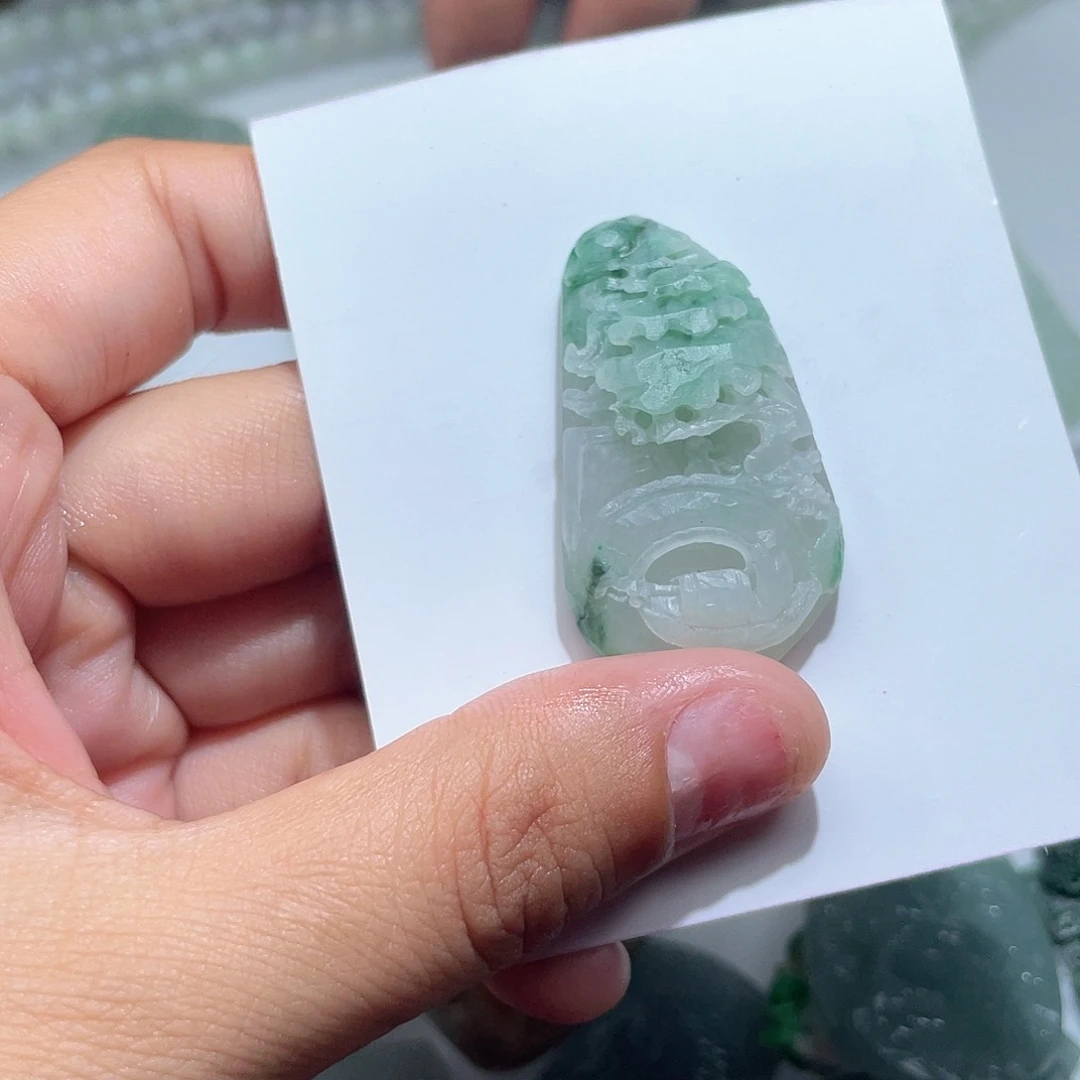 定制翡翠未镶嵌不