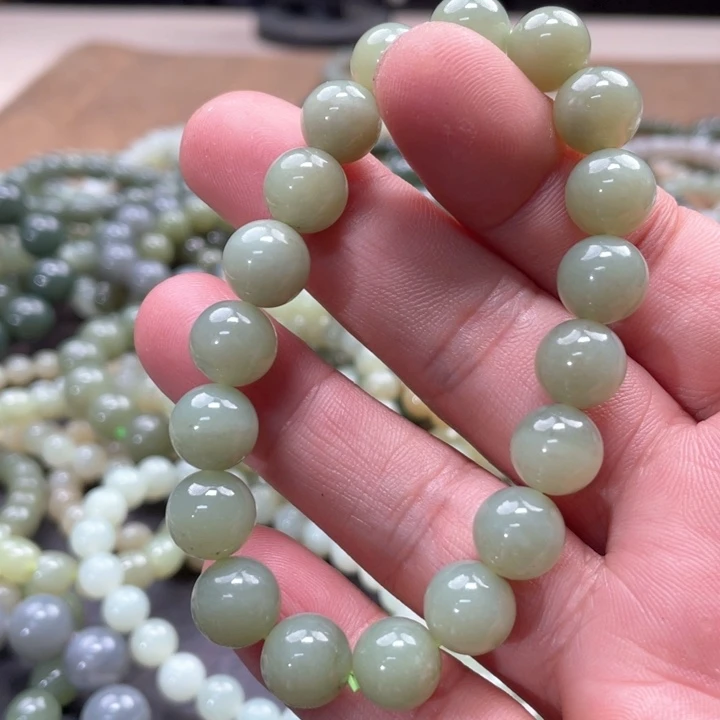 和田玉手链未镶嵌