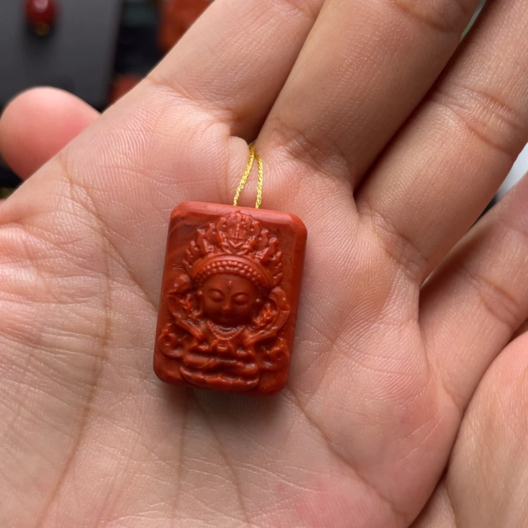 【闪购商品】未镶嵌度母南红玛瑙