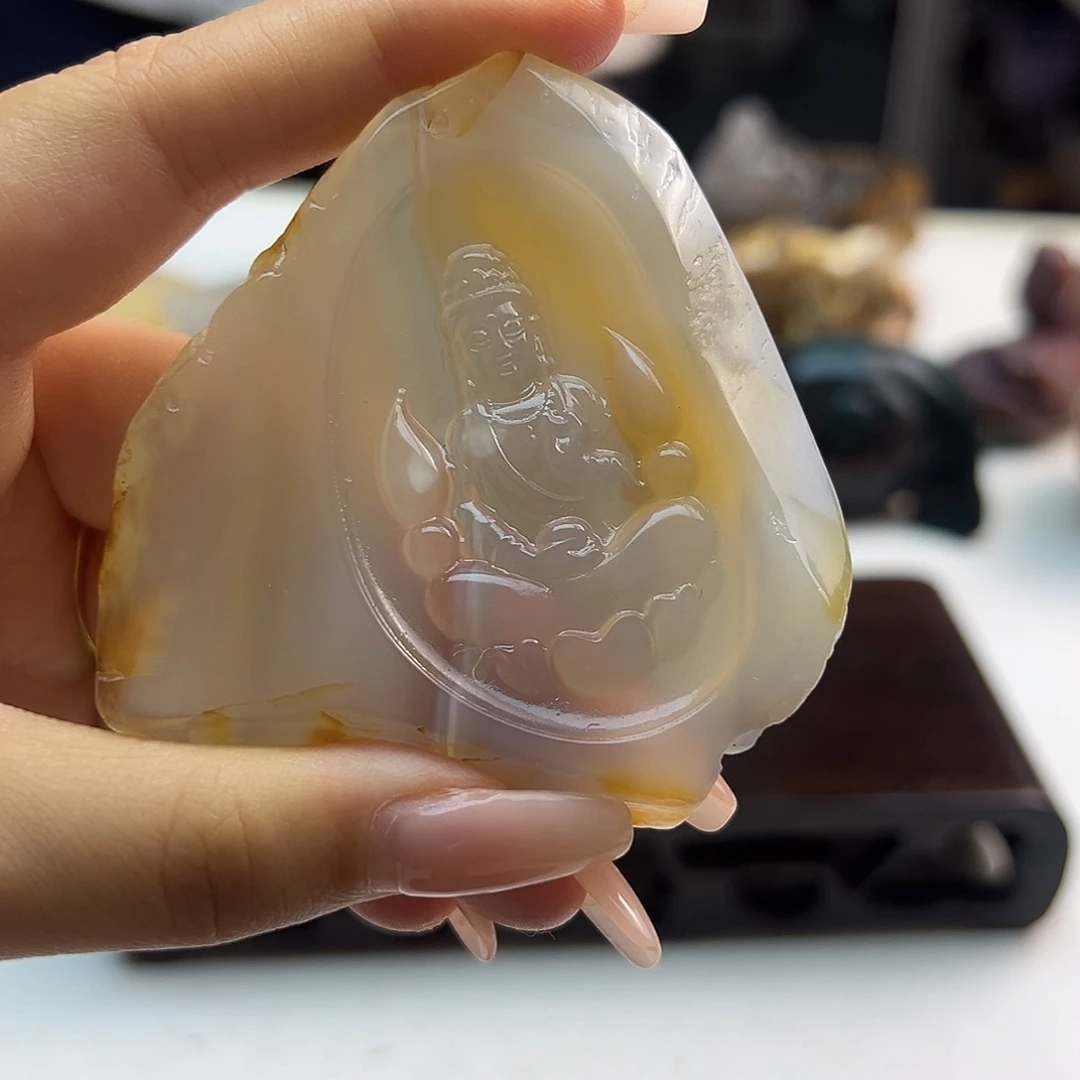 玛瑙/玉髓未镶嵌颈饰