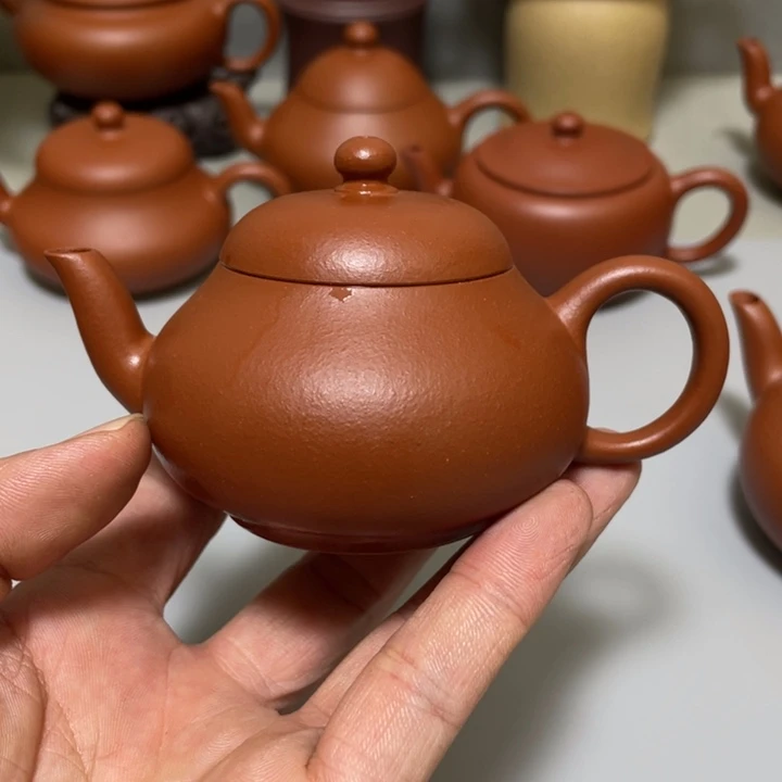 紫砂茶壶木*.生砂生料朱泥