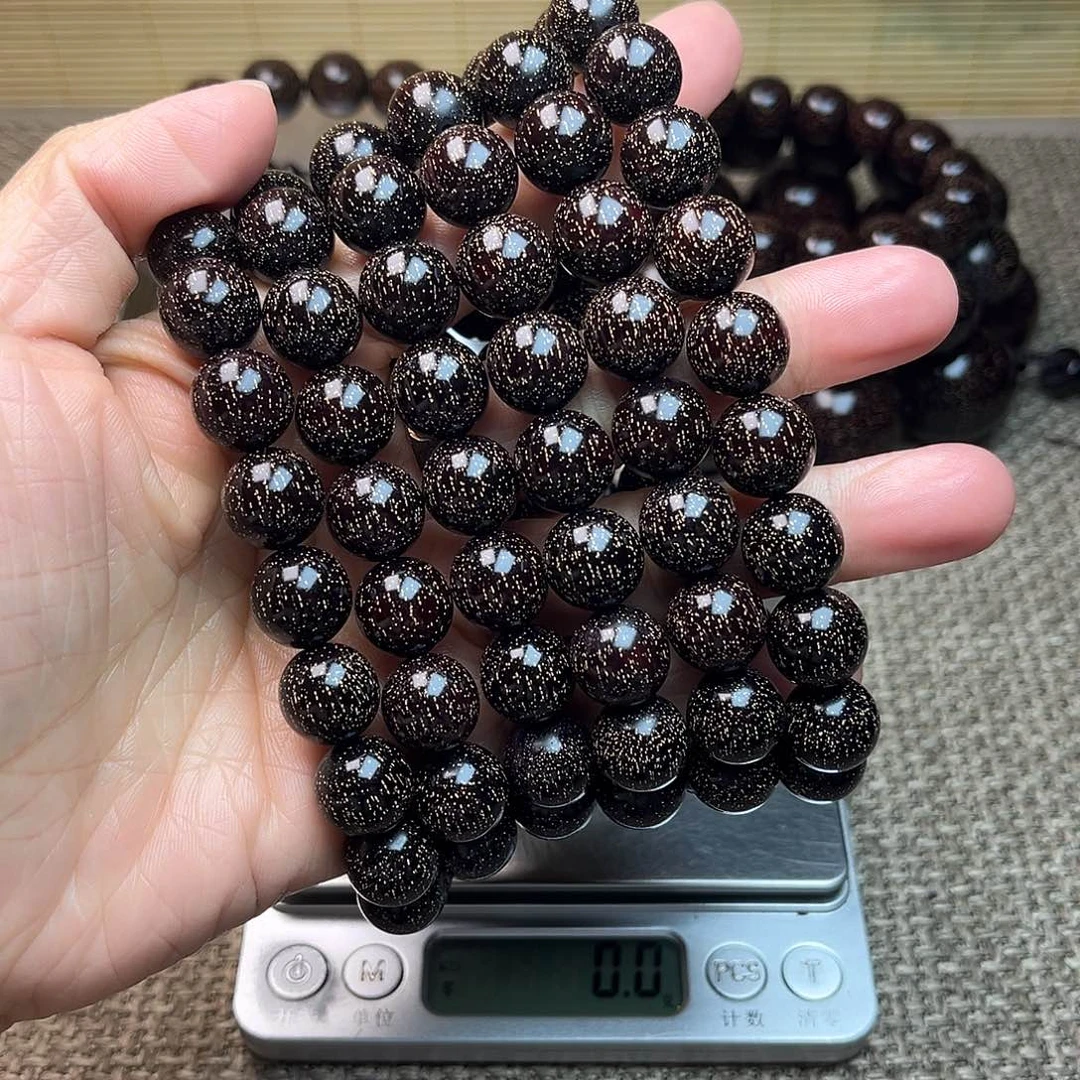 檀香紫檀（小叶紫檀）1.2 108颗 爆星