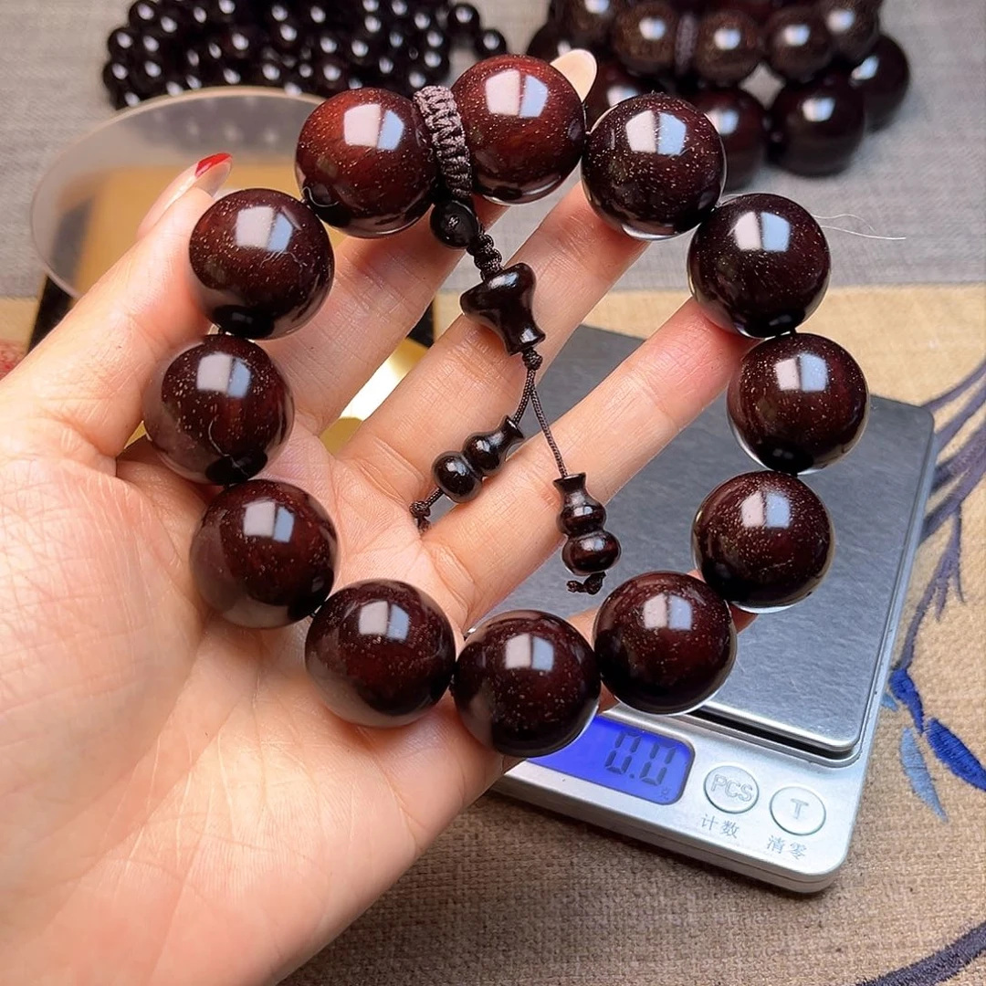 檀香紫檀（小叶紫檀）2.0 12颗满天星