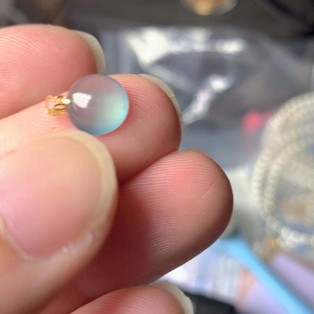 【闪购商品】颈饰18K金镶嵌翡翠翡翠