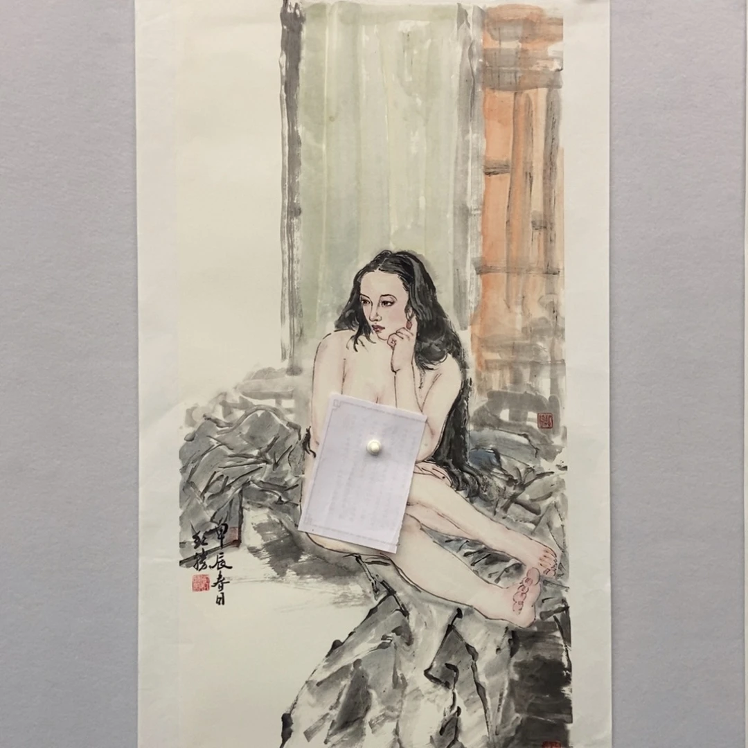 大***柜国画墨鱼精品墨鱼精品