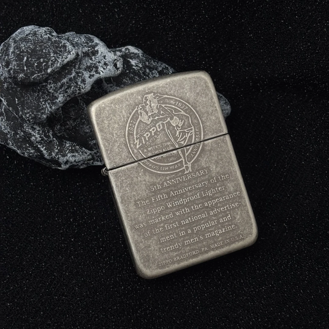 ZIPPO 打火机正品 1941古银风中女郎  1405【大白专属】