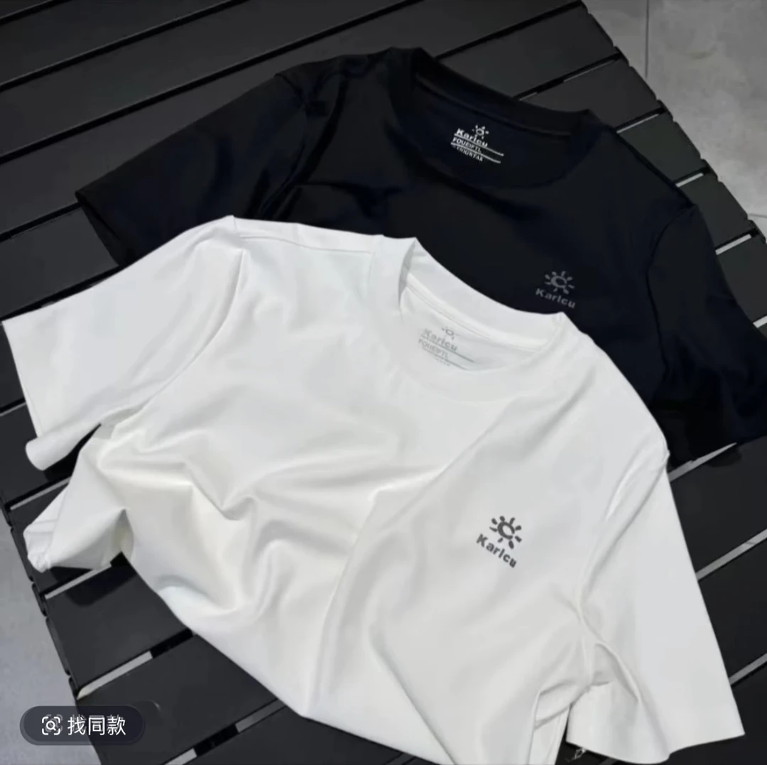 6【男女同款】K凯太阳圆领冰丝速干休闲短袖T恤