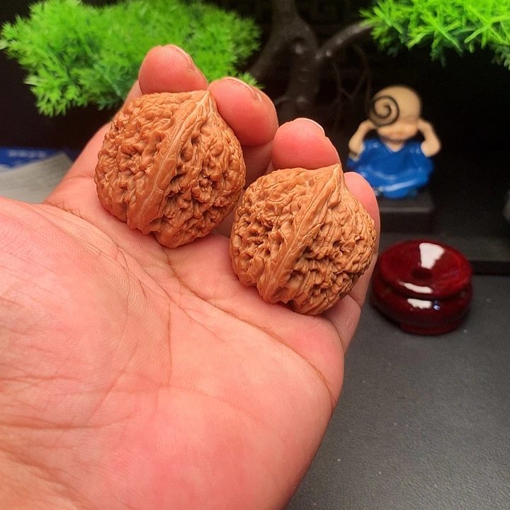 吊坠文玩核桃38蒜头