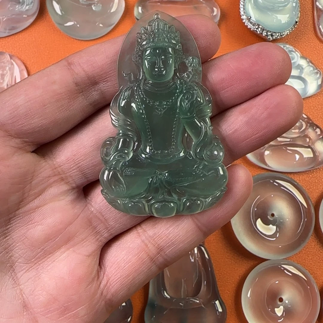 定制翡翠未镶嵌天然