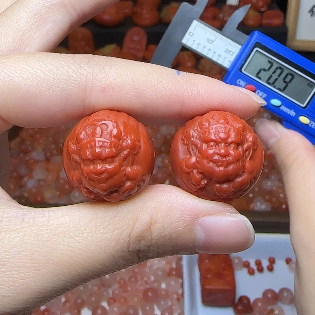 南红玛瑙未镶嵌颈饰