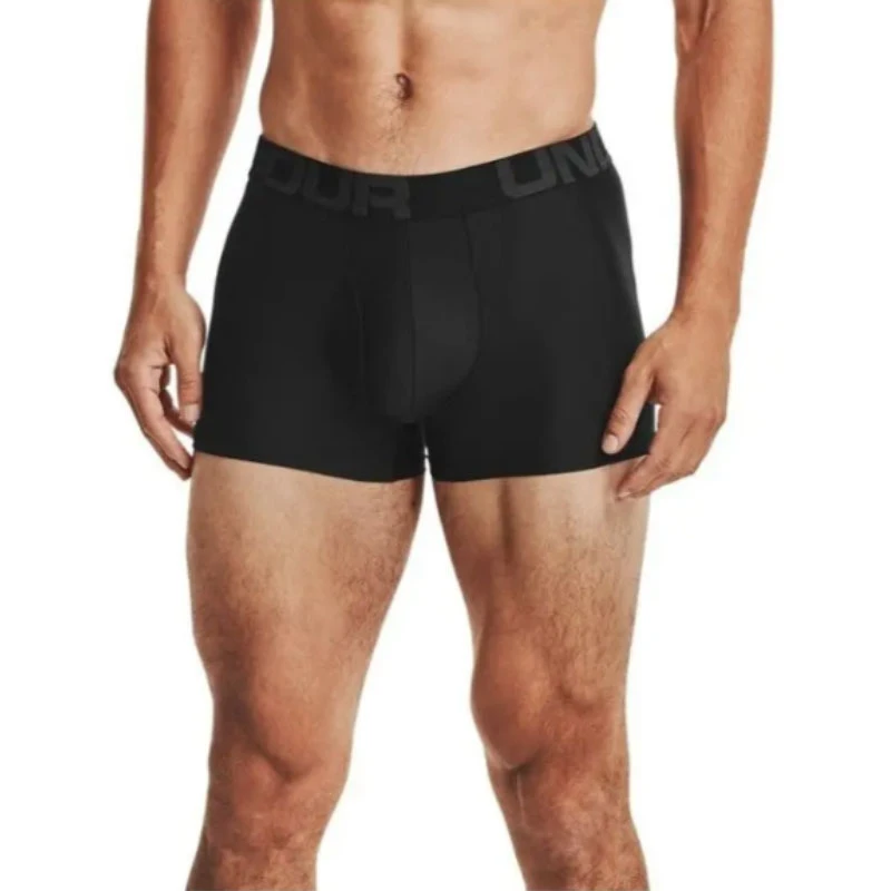 安德玛运动男士训练健身马拉松跑步平角裤修身四角内裤1363618