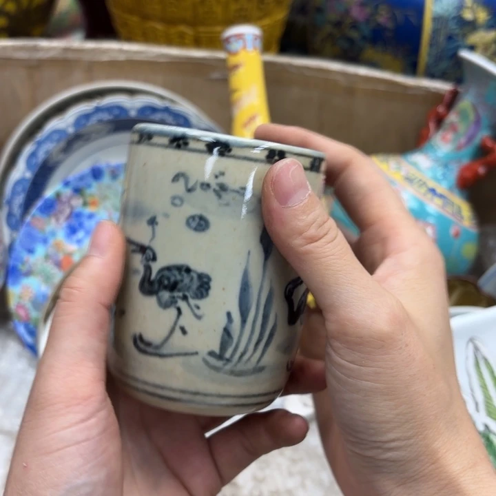 瓷片瓷器摆件 瓷器摆件