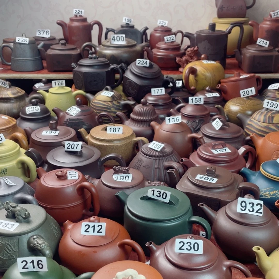 宜兴紫砂壶微瑕疵