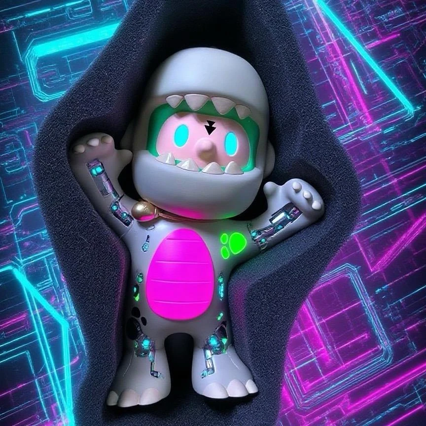 扣号备注DIY潮玩手办盲盒散货玩具公仔创意桌边摆件手工送礼车载