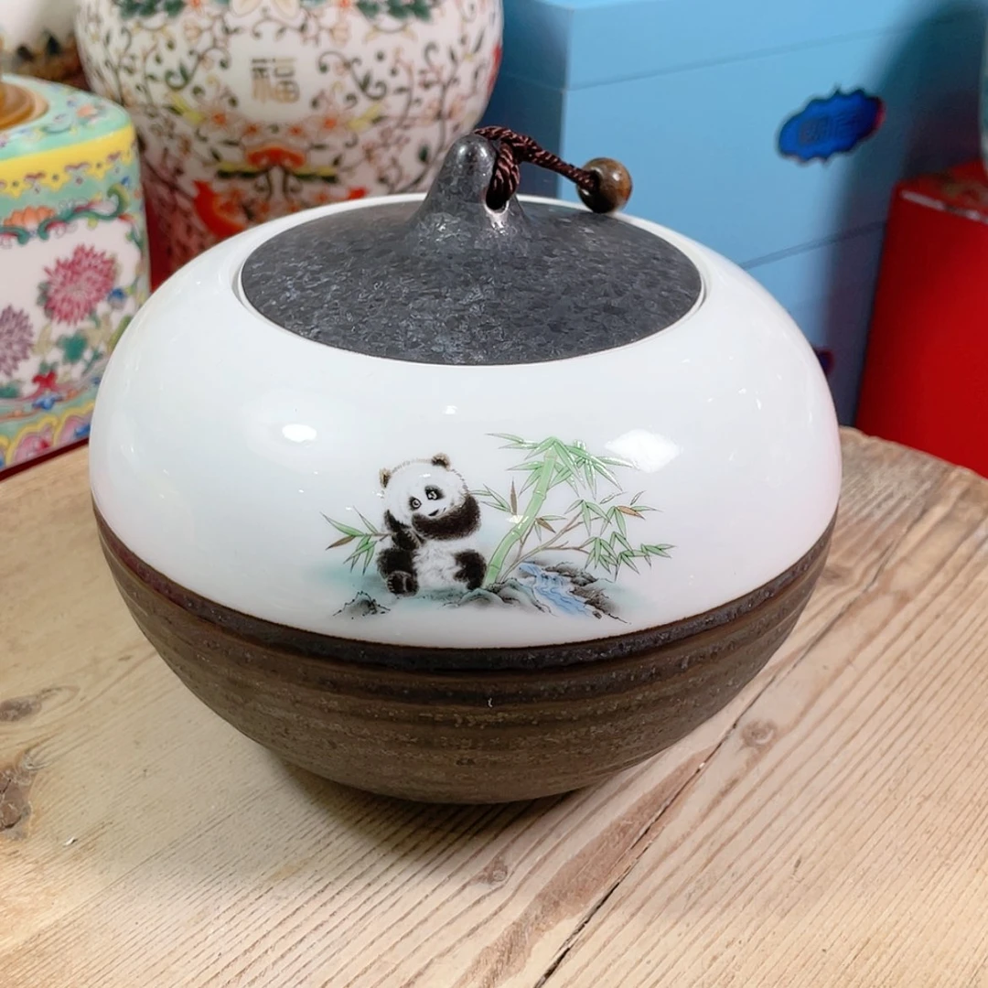 【闪购商品】罐陶瓷茶叶罐密封罐