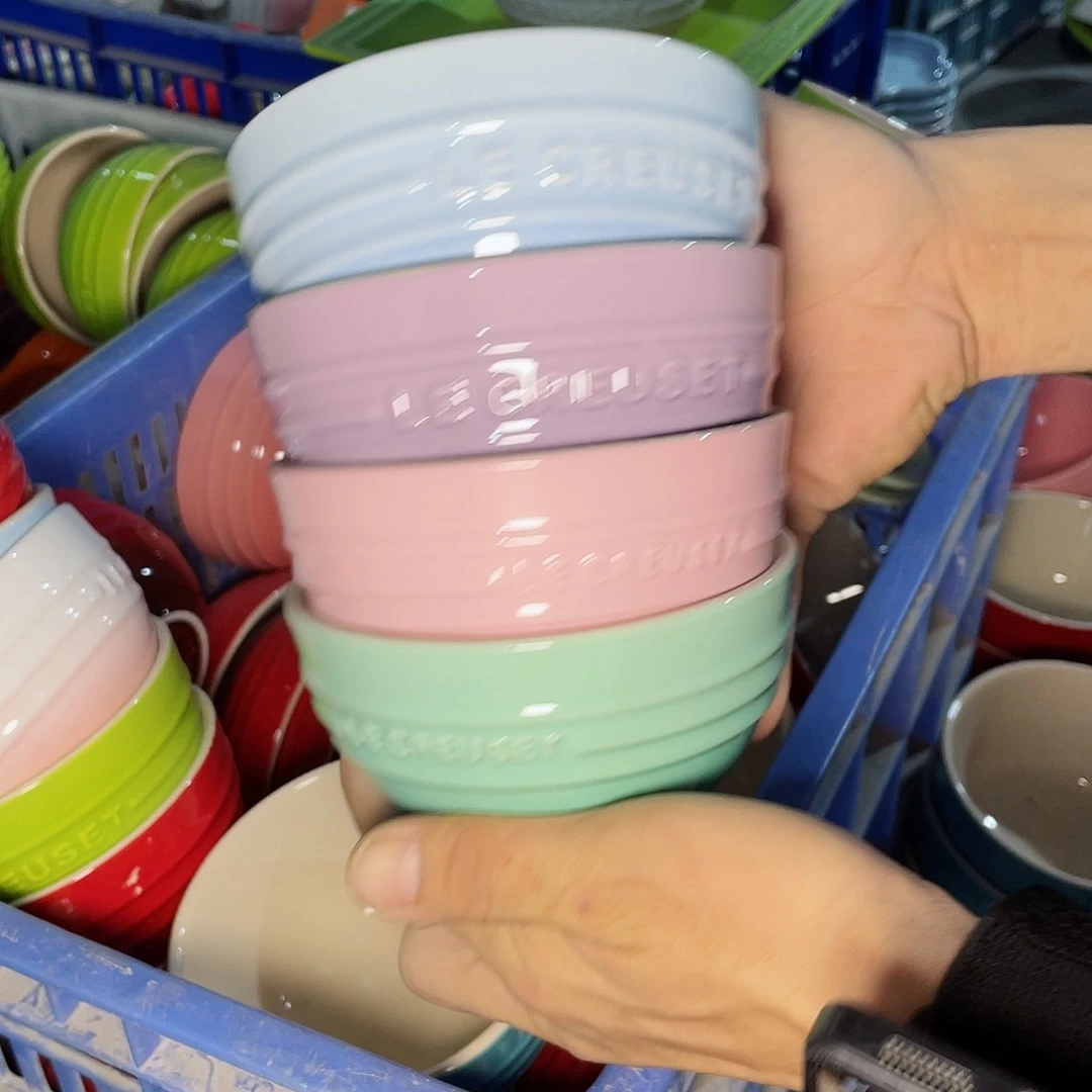 瓷片微瑕陶瓷餐具4个